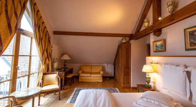 Номер Superior Auberge Saint Walfrid Hôtel Restaurant & Spa