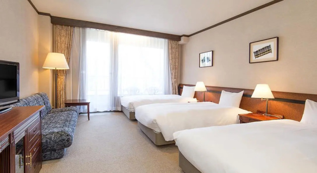 Трёхместный семейный номер Standard Hakuba Mominoki Hotel