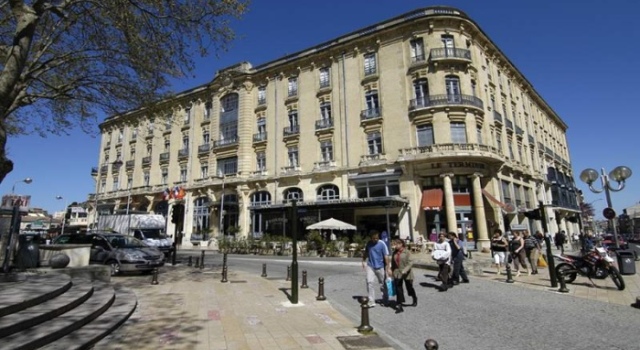 Htel du Soleil - Le Terminus, Book Hotel Hoteller i Carcassonne med pool, Swimmingpool