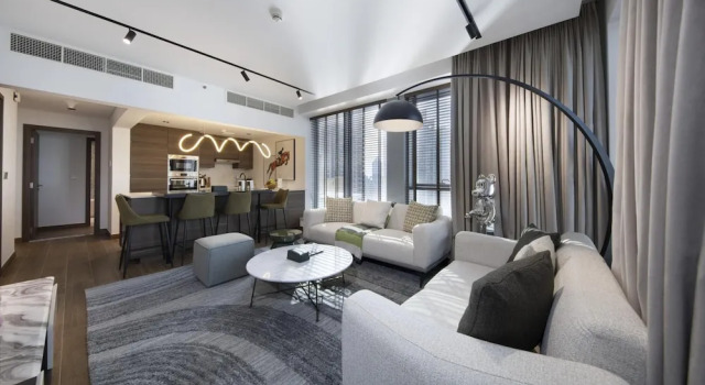 Fountain View Signature Residence With Terrace 135 SQM, Забронировать Апартаменты/квартира Дубай Эмират Дубай, рядом с Дубайский аквариум