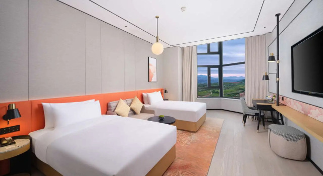 Двухместный номер Standard Hilton Garden Inn Huludao Longxing Road