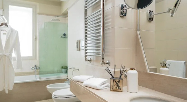 Standard- Enkelt værelse med altan Perugia Park Hotel