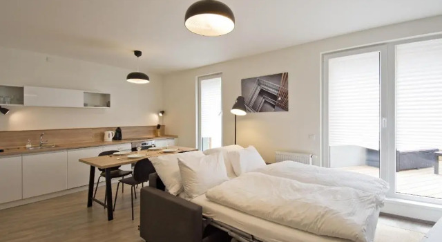 Апартаменты c 1 комнатой Lakepark Residence