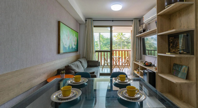 Cupe Beach Living #205 - Beira Mar por Carpediem, Prenota Hotel Cupe Pernambuco