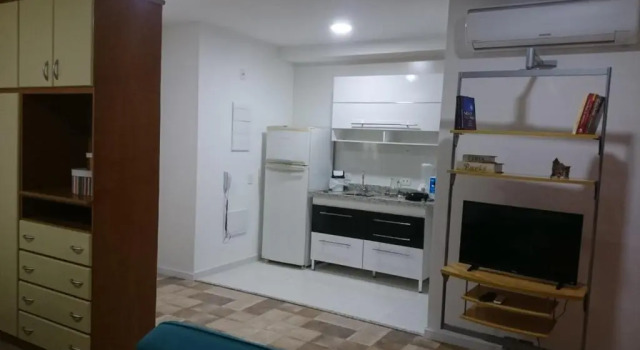 Studio mobiliado, Забронировать Отель Сантос штат Сан-Паулу