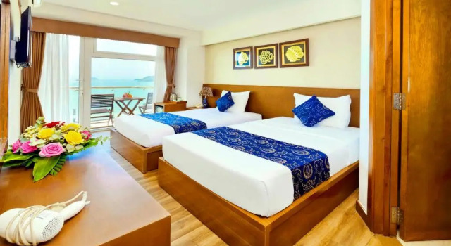 Двухместный номер Deluxe с видом на море Saphia Hotel Nha Trang