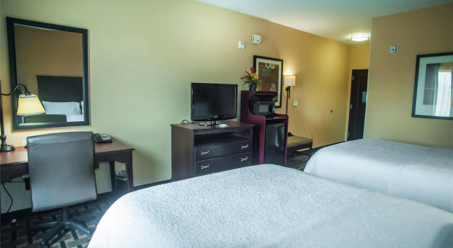 Четырёхместный номер Standard Hampton Inn & Suites Palestine