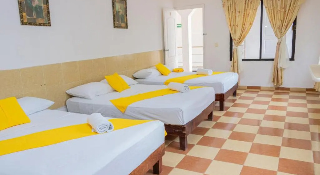 Трёхместный номер Standard OYO Hotel Marías,Aeropuerto Internacional de Chetumal