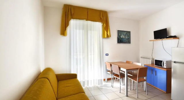 Апартаменты c 1 комнатой с частичным видом на море Hotel Villa Olga
