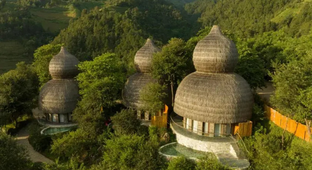 Garrya Mu Cang Chai, Book Hotel Hoteller i Yen Bai med parkering, Parkering