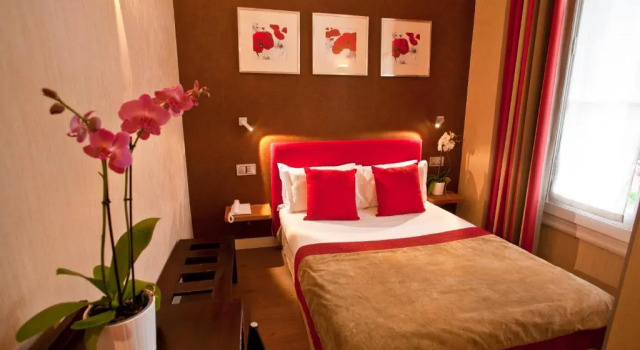 Standart çift kişilik oda Hotel des Arceaux