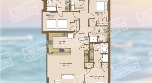Номер Standard Phoenix Orange Beach 1701 4 Bedroom Condo