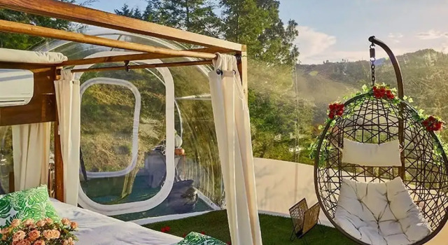 Deluxe chambre BubbleSky Glamping