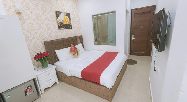Двухместный номер Deluxe с видом на город Ngàn Phố Studio & Love Hotel
