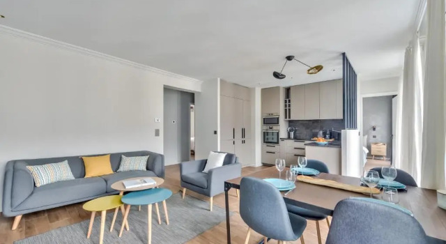 Апартаменты с 3 комнатами Splendid 3 bdrs Flat in a Prime Location of Paris