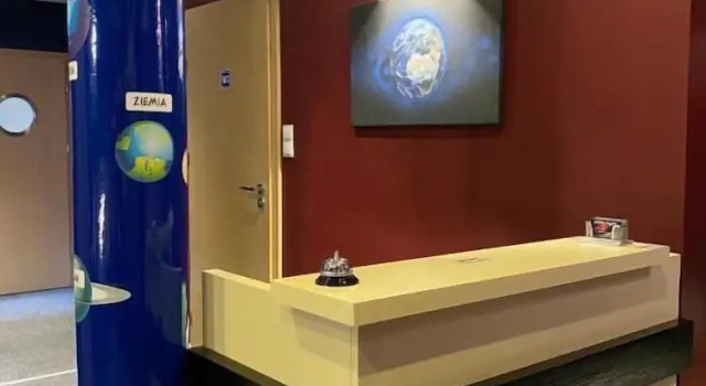 Bett im Wohnheim Hostel Galaxy