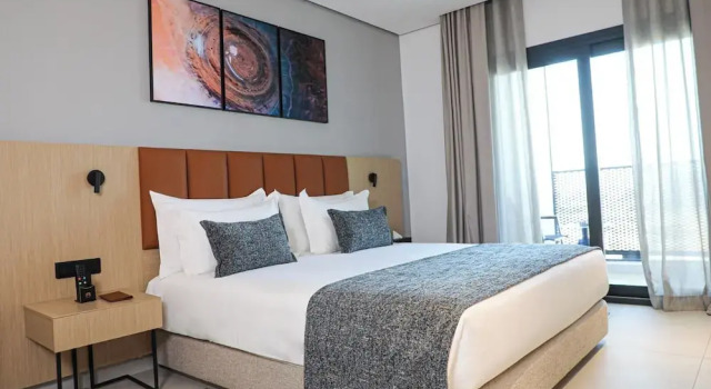 Двухместный номер Deluxe с балконом и с видом на город MH HOTEL Nouakchott