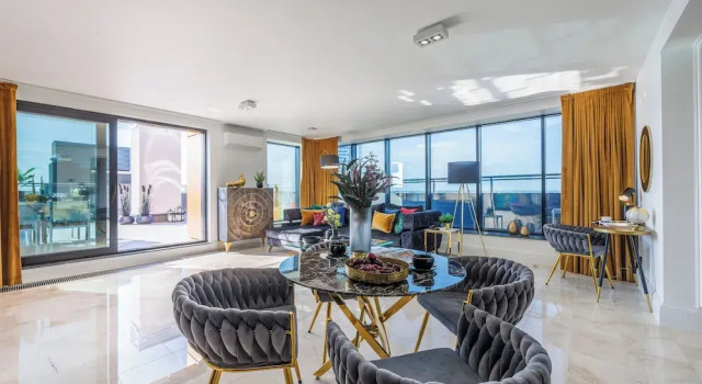 Апартаменты с 2 комнатами с балконом Emihouse Riverside Premium Apartments