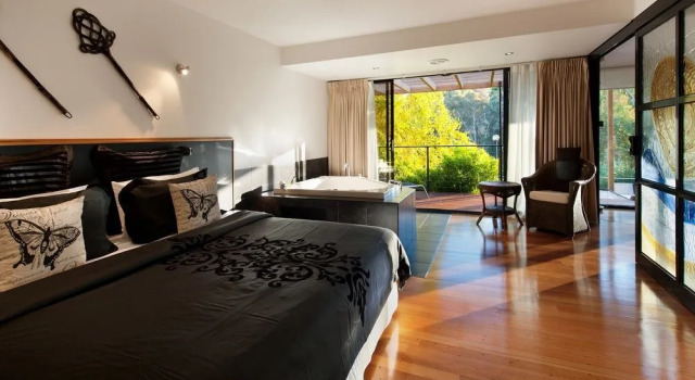Springs Spa Villa, Buchen Sie Resort Hepburn Springs 