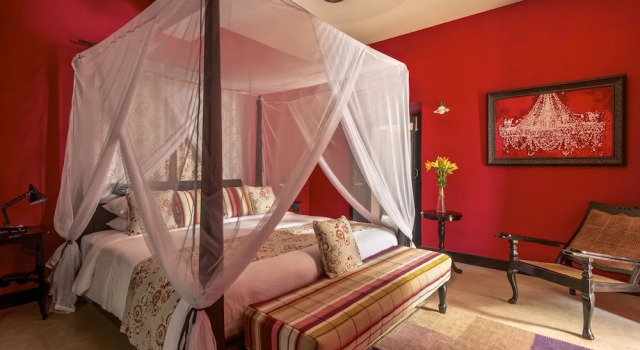 Двухместный номер Deluxe с балконом и рядом с пляжем Fort Tiracol Goa