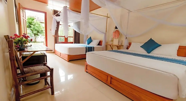 Трёхместный номер Standard с видом на горы Tam Coc Luxury Homestay