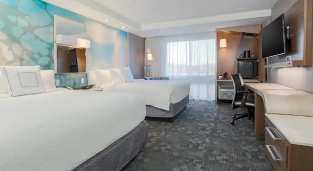 Четырёхместный номер Standard Courtyard by Marriott Dallas Midlothian-Midlothian Conf Ctr
