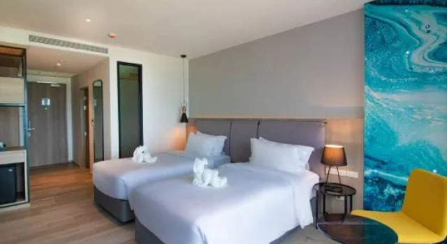 Номер Deluxe с красивым видом из окна Fortune Saeng Chan Beach Hotel Rayong - SHA Plus