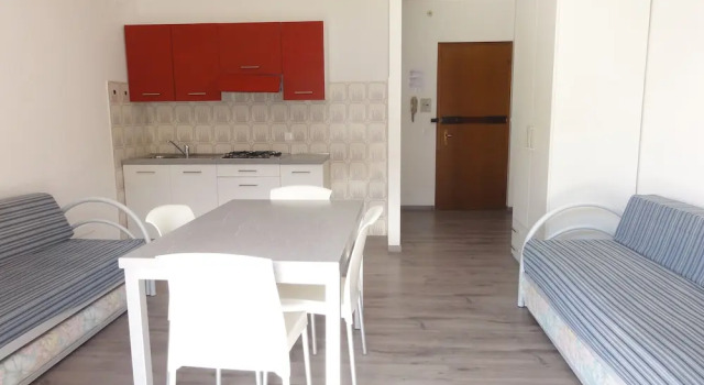 Студия с балконом Condominio Sabrina - 50m from the beach