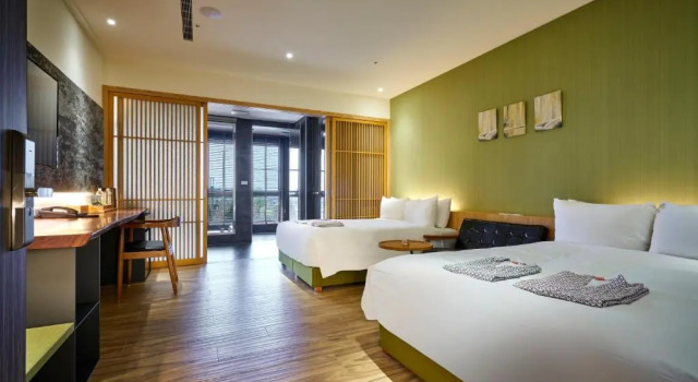 Двухместный номер Standard с красивым видом из окна Shine Mood Resort Yuanli