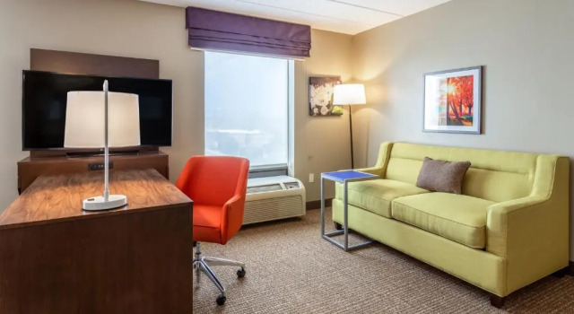 Номер Deluxe Hampton Inn & Suites Chicago - Libertyville