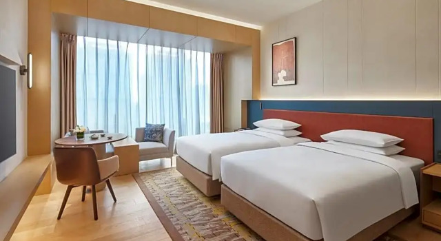 Номер Standard с балконом Hyatt Regency Ningbo Hangzhou Bay