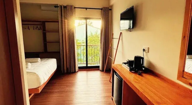 Двухместный номер Deluxe с балконом и с видом на город Ruka Maldives