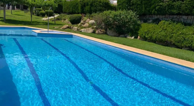 Casas Blanca 34 piscina Playa privada Santa María de Llorell Tossa, Prenota Hotel Hotel a Costa Brava con piscina, Piscina