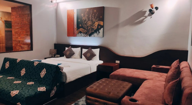 Двухместный номер Superior с балконом и с красивым видом из окна Foresto Sukhothai Guesthome
