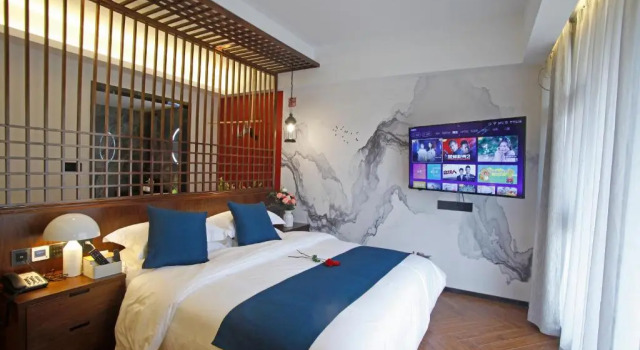 Двухместный номер Standard Riverside Peak Lodge Zhangjiajie Wulingyuan National Park