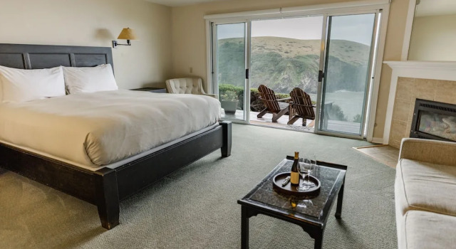 Двухместный номер Standard с балконом SCP Mendocino Coast Lodge