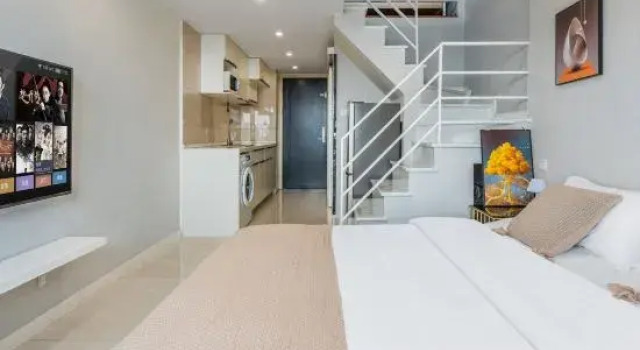Люкс Panda Enjoy Home Hotel Apartments (Chengdu East Railway Station Dongda Road Branch)