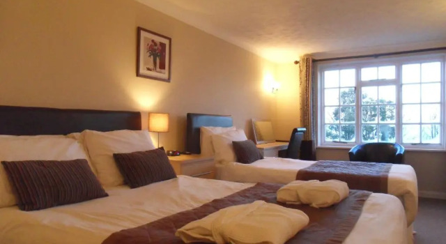 Семейный номер Standard с видом на море Luccombe Manor Country House Hotel