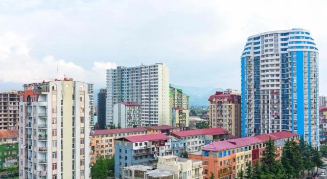 Top 12th floor in Batumi on Inasaridze st 6, Book Apartment Batumi 