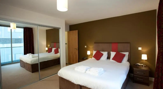 Люкс c 1 комнатой The Spires Serviced Apartments Birmingham