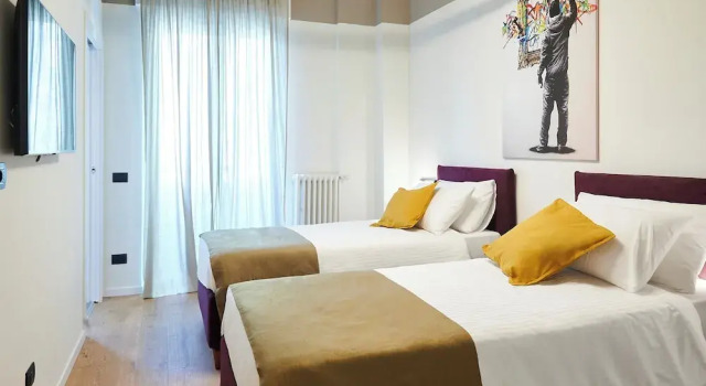 Vega Ribbon, Book Bed and Breakfast Hoteller i Milano med morgenmad, nær Cenisio Metro Station, Morgenmad