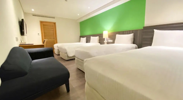 Номер Deluxe Green World Triple Beds
