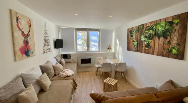 Апартаменты Studio centre village au pied des pistes