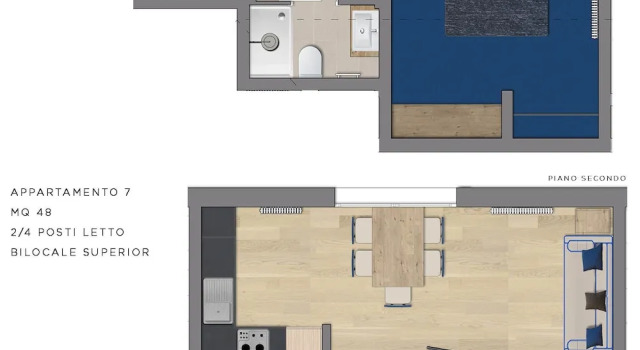 Апартаменты Superior c 1 комнатой Residence Langes
