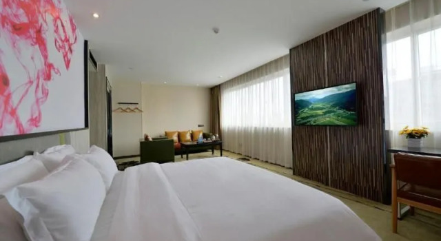 Lemon Man Sha Hotel (Xi'an Bell Tower Metro Station, Zhonglou), Boek Hotel Hotels in Shaanxi met parkeren, Parkeren