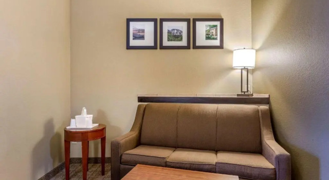 Двухместный люкс Comfort Suites Jonesboro University Area