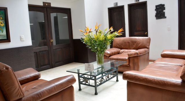 Apartaestudios Los Andes, Réserver Hôtel Usaquen Bogotá, près de Teatro La Comedia