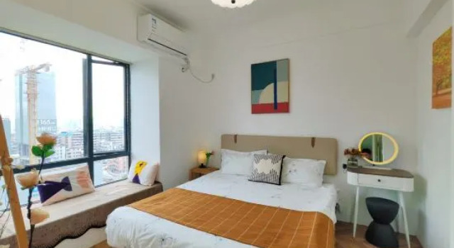 Шестиместный люкс Luxury с 4 комнатами Guangzhou Xiaoshiguang Aesthetic Homestay