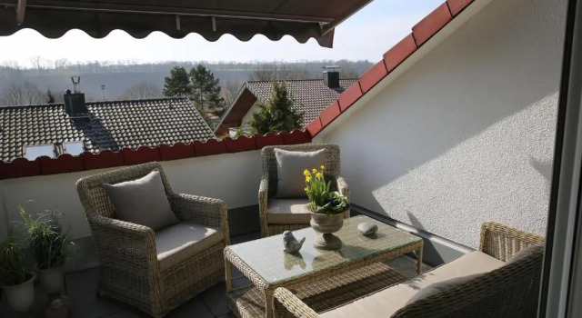 Апартаменты Apartment mit Designerküche, Loggia Ludwigsburg nahe Stuttgart