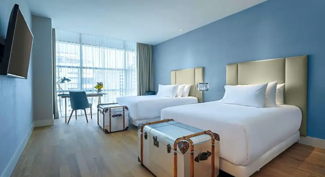Полулюкс с видом на город NH Collection Santiago Casacostanera
